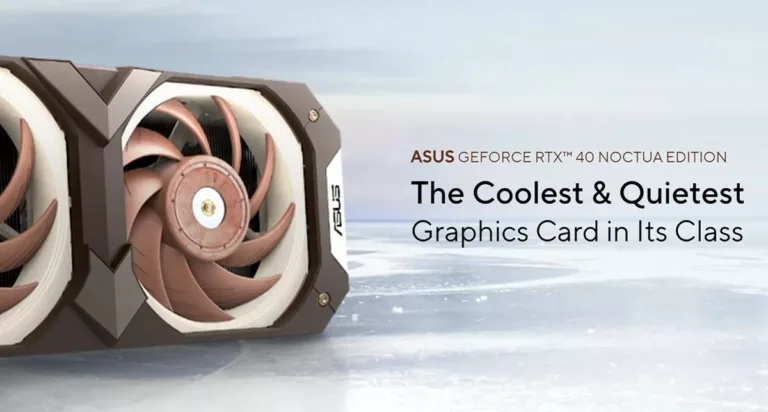 CES 2023 Will See The Release Of ASUS Noctua Edition GeForce RTX 40 Series Graphics Cards