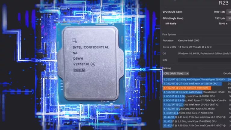 Intel Core i5 13500 ES Benchmarks Leaked
