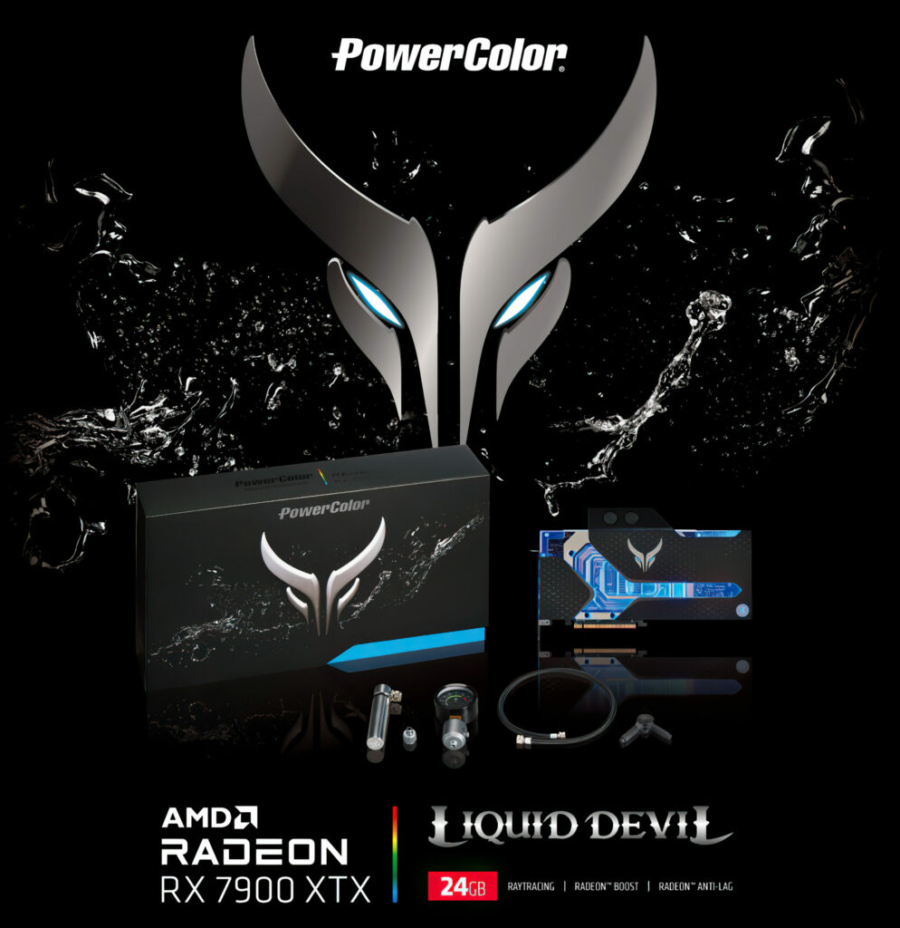 PowerColor Radeon RX 7900 XTX Liquid Devil Graphics Card 1 gigapixel standard scale 4 00x scaled 1