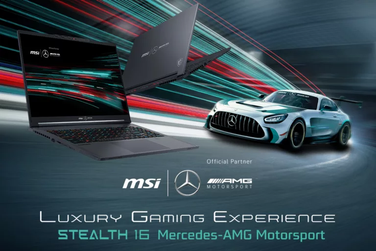 01 MSI宣布推出與 Mercedes AMG Motorsport聯名的限量版筆電 — Stealth 16 Mercedes AMG Motorsport