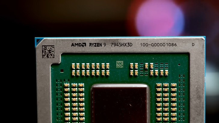 AMD Ryzen 9 7945HX3D 3D V Cache Laptop CPU