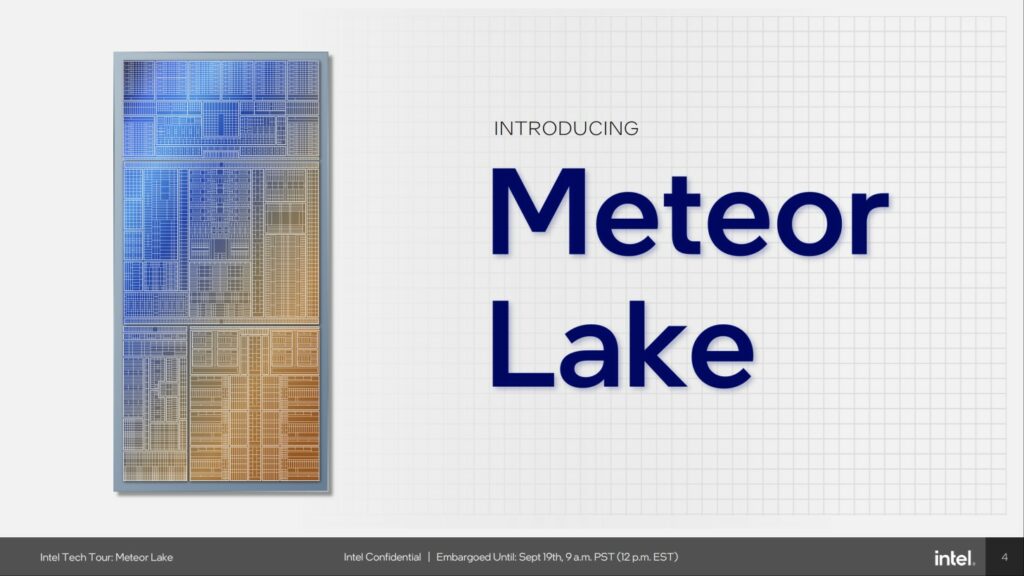 Intel Meteor Lake Introduce