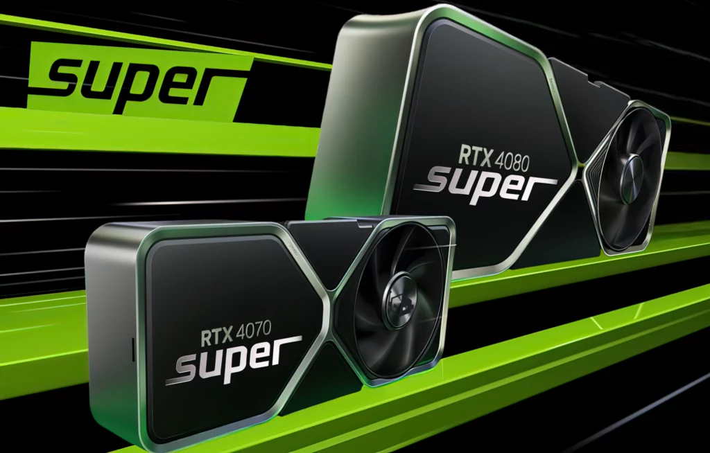 NVIDIA GeForce RTX 4080 SUPER RTX 4070 Ti SUPER RTX 4070 SUPER