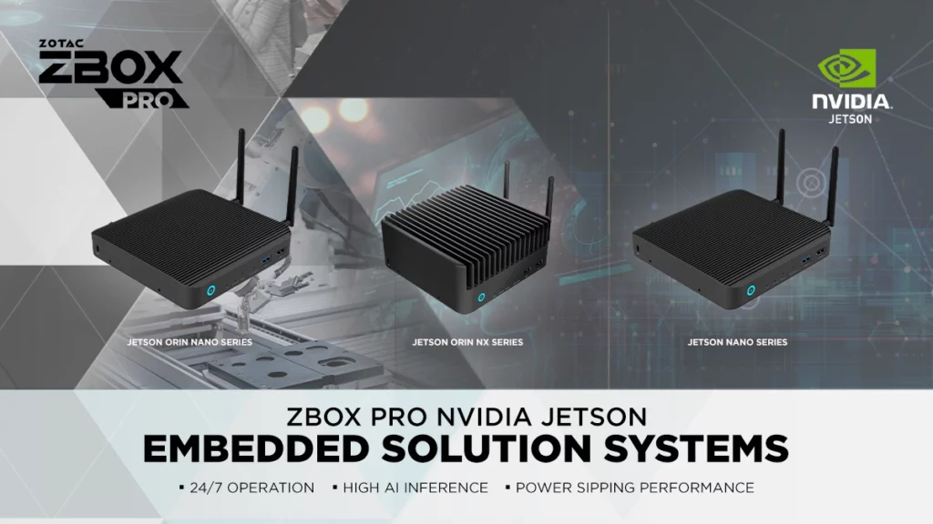 ZBOX PRO NVIDIA JETSON mini PC