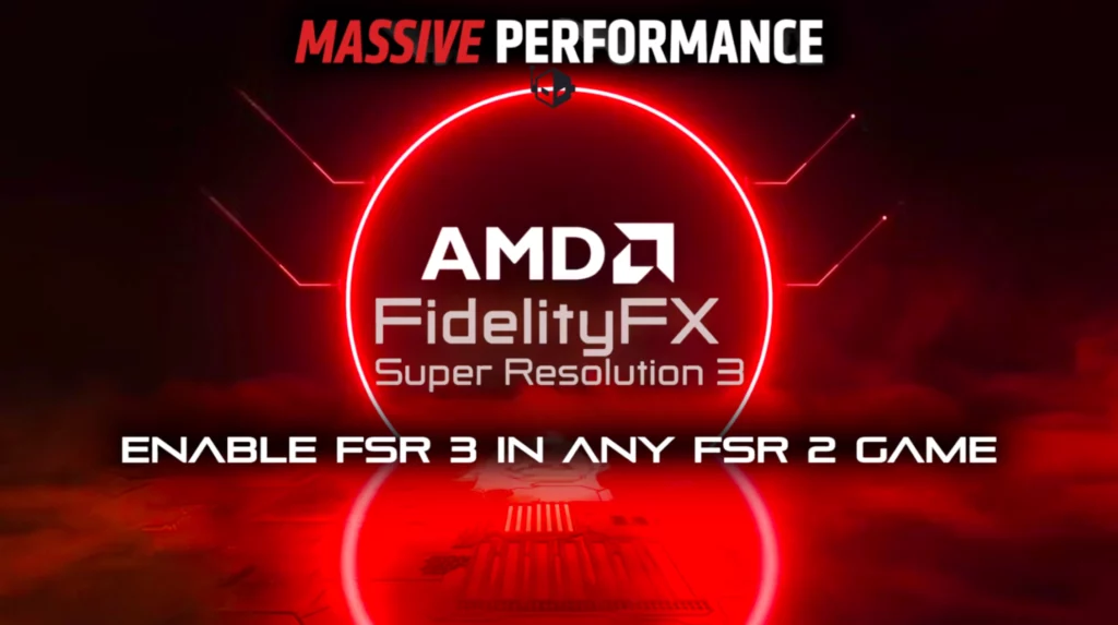 AMD FSR3 on FSR 2 games Mod Frame Generation NVIDIA AMD GPU Support