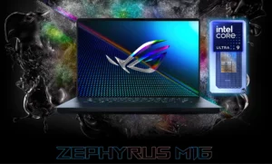 ASUS ROG Zephyrus Intel Meteor Lake Core Ultra CPU laptop