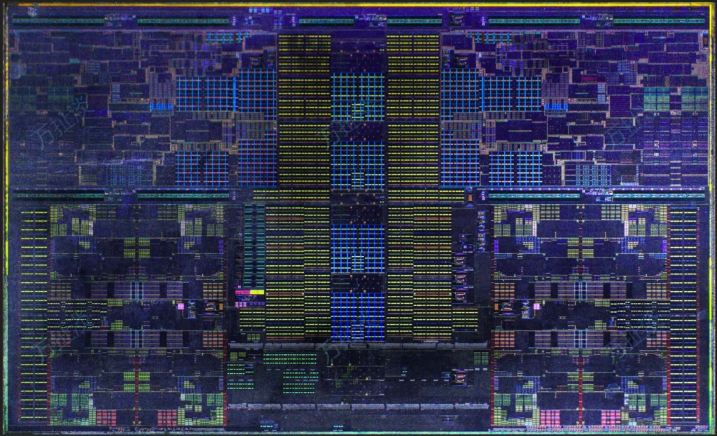 Intel Core Ultra Meteor Lake Die Shot CPU Compute Tile 1