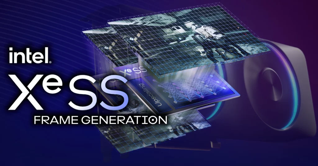 Intel XeSS Frame Generation ExtraSS Frame Extrapolation Technology Main