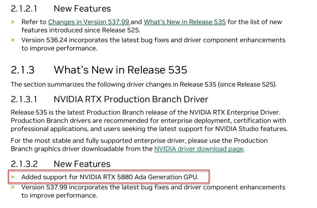 NVIDIA RTX 5880 Ada GPU Leak In RTX Enterprise Drivers