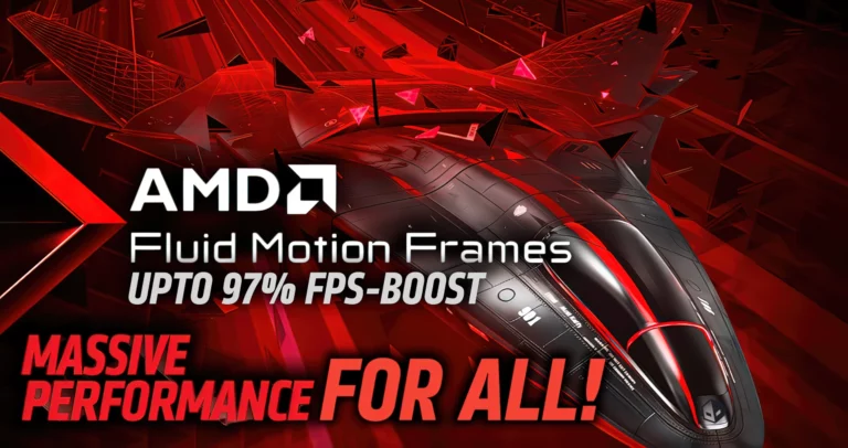 AMD Fluid Motion Frames Technology Frame Gen For All Official Drivers