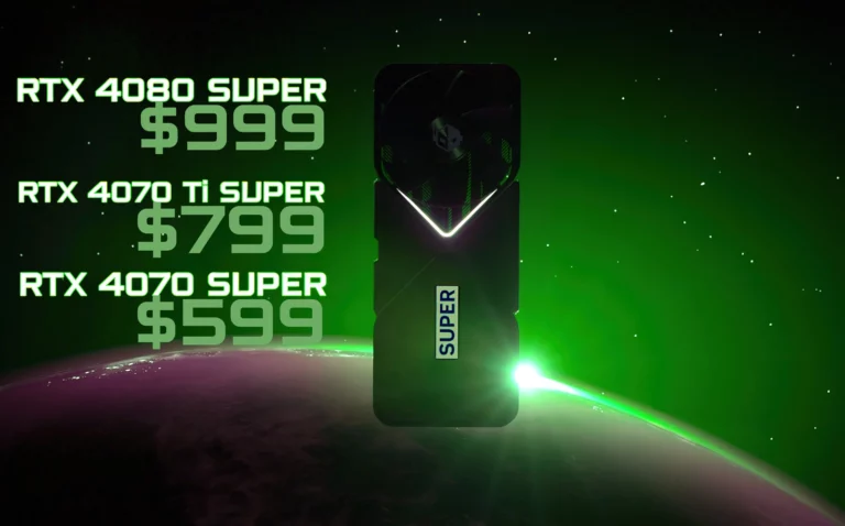 NVIDIA GeForce RTX 40 SUPER Prices Leak 4080 SUPER 4070 Ti SUPER 4070 SUPER