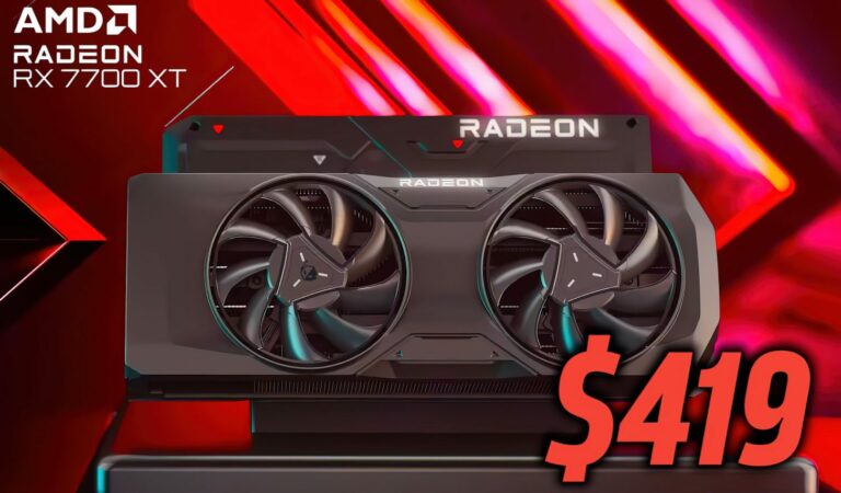 AMD Radeon RX 7700 XT price down