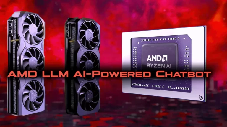 AMD AI chatbot AI LLM Ryzen AI CPUs Radeon 7000 GPUs