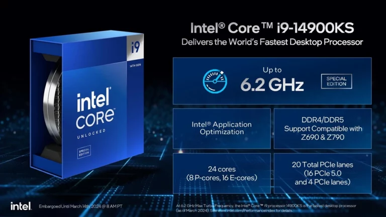 Intel Core i9 14900KS launch 1