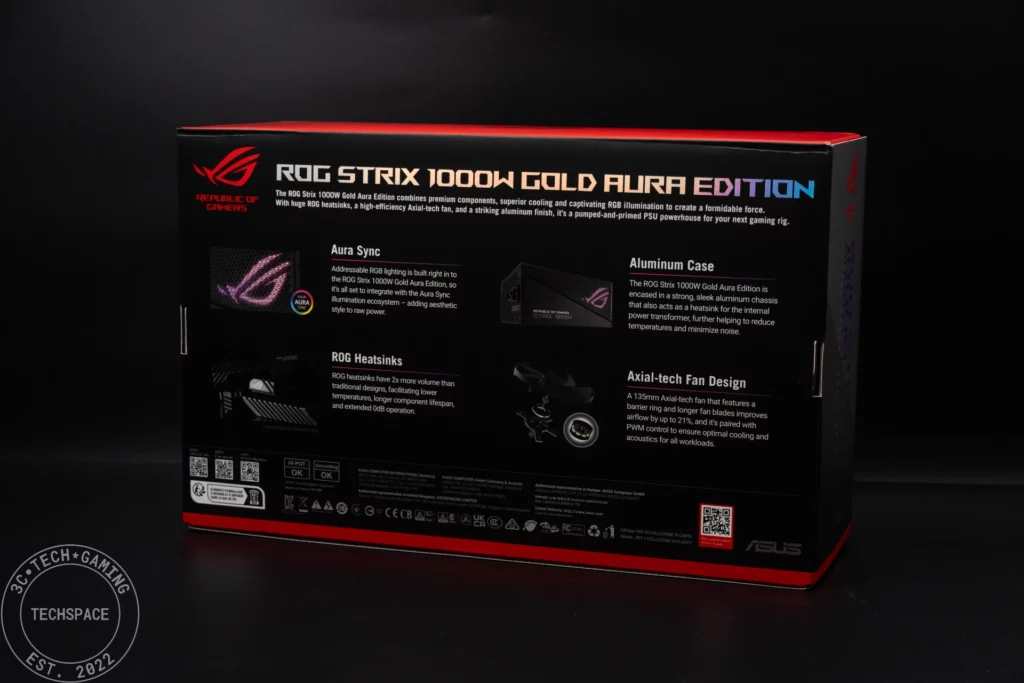 ROG Strix 1000W Aura Edition 5