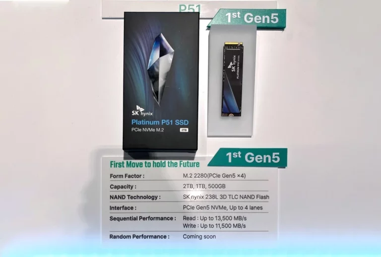 SK hynix Platinum P51 Gen 5 SSD