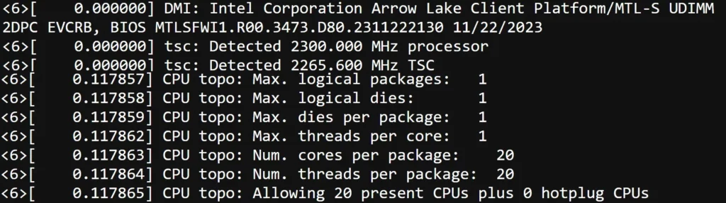 Intel Arrow Lake S Desktop CPU Core Ultra 200 20 Core 1
