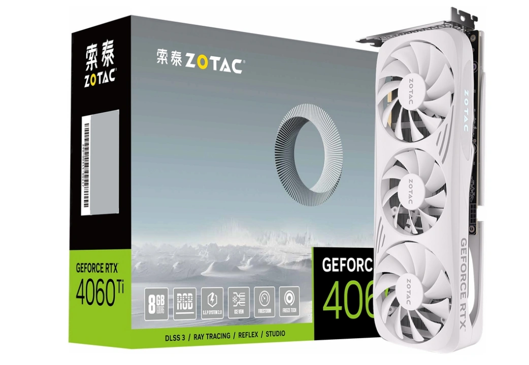ZOTAC GeForce RTX 4060 Ti RTX 4060 NEBULAE MOON GPU SERIES 2