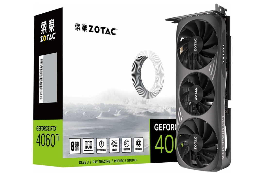 ZOTAC GeForce RTX 4060 Ti RTX 4060 NEBULAE MOON GPU SERIES 8